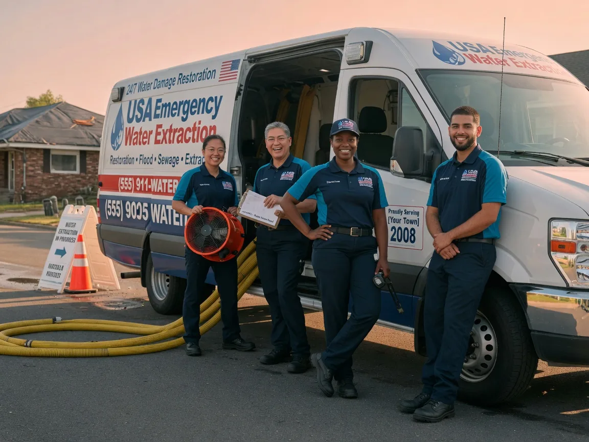 Emergency Water Removal company in Mineral, CA